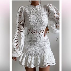 Showpo Kiss Me Now Dress Size 2 in White